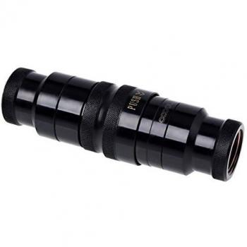 Alphacool Eiszapfen HF Quick Release Connector Kit G3/8 with G1/4 Reducer - Deep Black