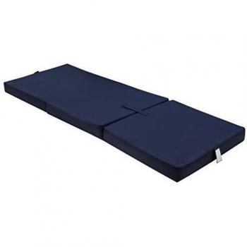 vidaXL Colchón azul de espuma plegable, 190 x 70 9 cm