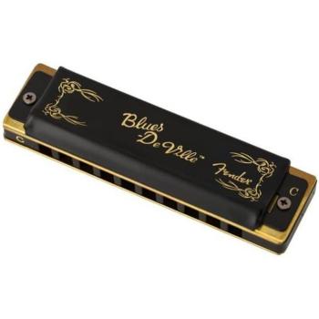 Fender Blues Deluxe Diatonic Harmonica in F and Bb Keys