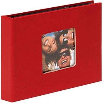 Álbum de fotos Walther Design MA-353-R con protector Rojo 10 hojas 10x15