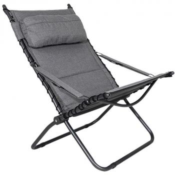 Tumbona Crespo Relaxsessel AP/262-TCR, Tex-Comfort, Gris Claro