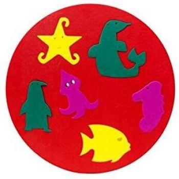 Juego de Natación Flotante Puzzle Ocean Multicolor 33x3 cm Leisis