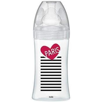 Biberón de Vidrio Dodie Sensation+ Anti-Cólicos 270 ml 0-6 meses París