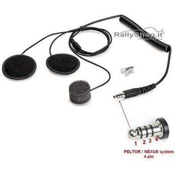Kit Intercomunicación Cascos Integrales Sparco