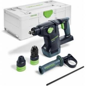 Martillo combinado a batería KHC 18 EB-Basic - 577447 - Festool, Taladro cincelador a batería, 18 V, Caja sin batería ni cargador