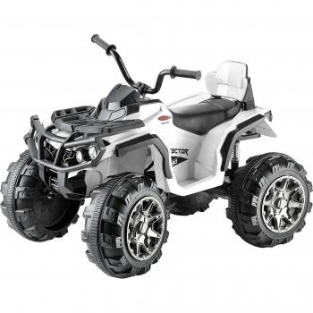 Quad Protector Eléctrico Infantil 12V Blanco Jamara