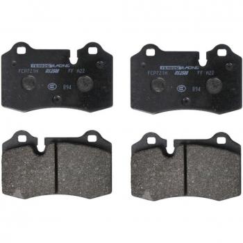 Juego de pastillas de freno FERODO FCP721H Racing - Pastillas de freno de alto rendimiento, compuestos especiales para competición, excelente capacidad de frenado a altas temperaturas, menor desgaste en condiciones extremas, diseño optimizado para