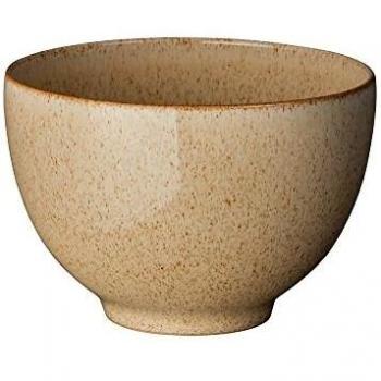 Denby Studio Craft Castaño de Profundidad Cuenco para Sopa, cerámica, Beige, 14.5 x 14.5 x 10 cm