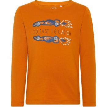 NAME IT Camiseta Manga Larga NIÑO Victor - 92, Autumn Maple