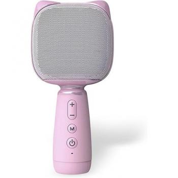 Micrófono Karaoke KG003 Bluetooth 5.0 con Efecto Reverb y Conectividad Multidispositivo