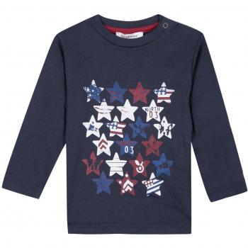 3 Pommes TEE Shirt, Camiseta para Bebés, Azul