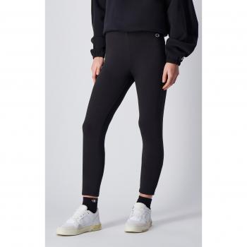 Champion - Mallas de mujer Champion, modelo CHAMPION LEGGINGS 117567-KK001, color negro, tejido elástico, ajuste ceñido, cintura alta, material transpirable y cómodo para actividad física