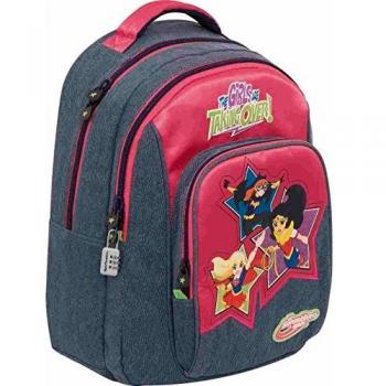 DC Super Hero Girls Stars Mochilas Infantiles, 46 cm, Multicolor