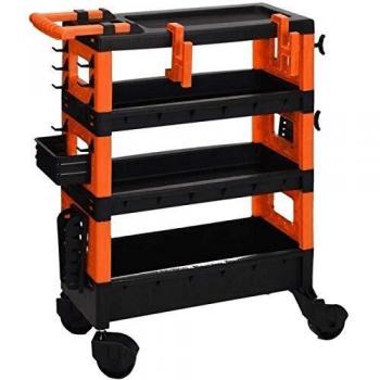 Carro de herramientas FX Tools Negro Naranja Polipropileno (68 x 35 x 87,5 cm)