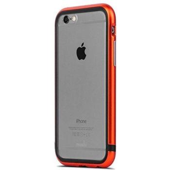 Moshi iGlaze Luxe - Carcasa protectora metálica para Apple iPhone 6/6S, color naranja aleación