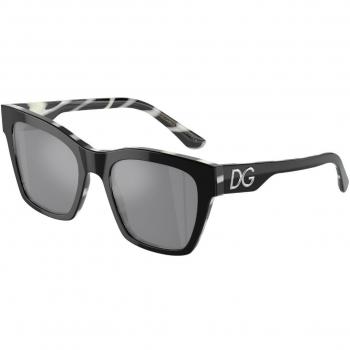 Dolce & Gabbana DG4384 Women's Sunglasses Black Size 53