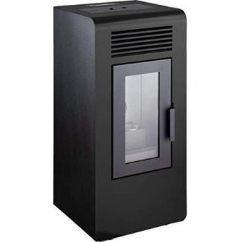 Estufa De Pellets QLIMA ECO 1700 BLACK