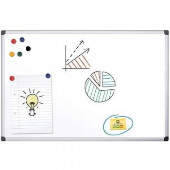 Pizarra blanca Office Depot Standard acero lacado magnético 60 x 45 cm