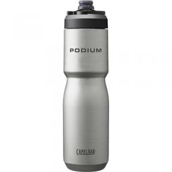 CamelBak Podium Insulated Steel Water Bottle 650ml/22oz - Stainless Steel, Vacuum Insulated, Leakproof Design, Size: One Size