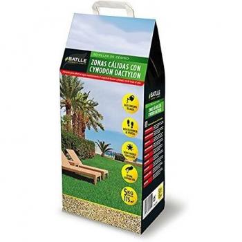 Semillas de césped zonas cálidas con Cynodon Dactylon 5 Kg