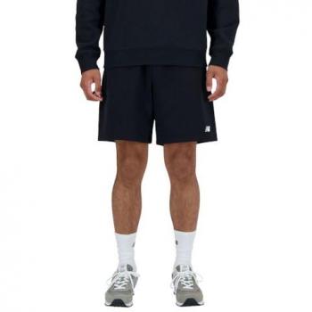 New Balance Men's French Terry Black 7 Shorts - XXL