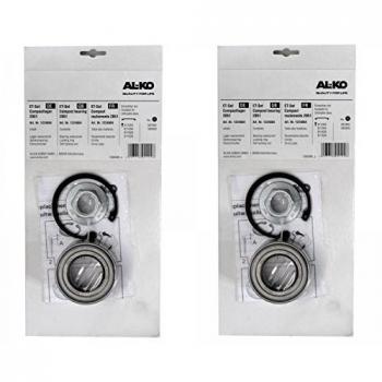 FKAnhängerteile 2 x Alko – Rueda 1224804 de almacenamiento Rodamientos 72/39 x 37 mm + + Copia de Tuercas