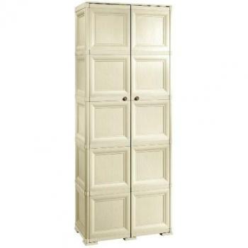 Tontarelli angora armario omnimodus 5 estantes y 4 compartimentos abiertos 1 puntal modelo madera 10 modulos