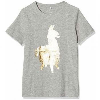 NAME IT Nkmfortnite Tucker SS Top LIC Camiseta, Gris