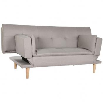 Sofá Cama DKD Home Decor Beige Madera Scandi 180 x 85 x 83 cm