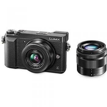 PANASONIC DMC-GX80 Negro Pack Bolsa PGS81+12-32mm F3.5-5.6 +35-100mm F4-f5.6+BATERIA BLG10