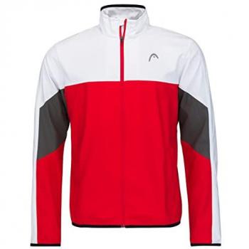Chaqueta Club 22 Rojo para niños de Head Racket, características: sudadera, color rojo, talla S