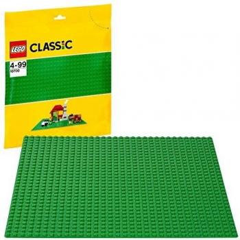 LEGO 10700 Classic Base Verde Juguete de Construcción, Juego de Construcción para Niños y Niñas 4 años
