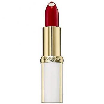 L'Oreal Paris Age Perfect 394 Flaming Carmin Pintalabios Brillante Rojo con Serum
