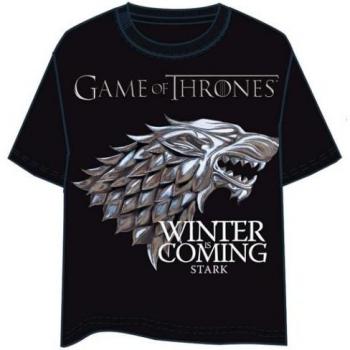 Last Level Camiseta Juego de Tronos Logo Stark Talla XL
