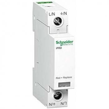Limitador de Sobretensiones Schneider Electric Acti 9 iPRD-DC 1P 65kA 460V con Cartucho Enchufable y Señalización