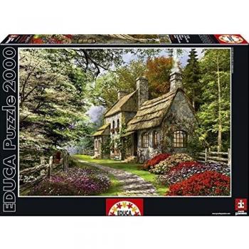 Puzzles Educa - La casa de Las Flores, Puzzle de 2000 Piezas