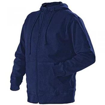 Blaklader Blue Zip-Up Hoodie Size L
