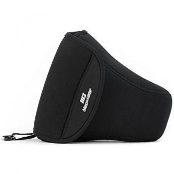MegaGear mg1252 Ultra luz Funda de Neopreno con mosquetón para Nikon Smart cámara – Negro