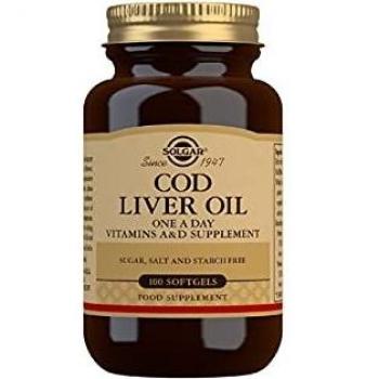 Solgar Cod Liver Oil Softgels - Pack of 100