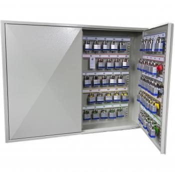 Phoenix Safe Company Keysure KC0503E 100 Hook Automotive Key Cabinet with Electronic Code Lock