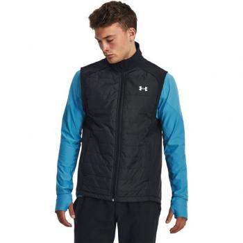 Chaleco Cortavientos de Running para Hombre Under Armour Launch Pro Insulated Vest Storm Session Negro S