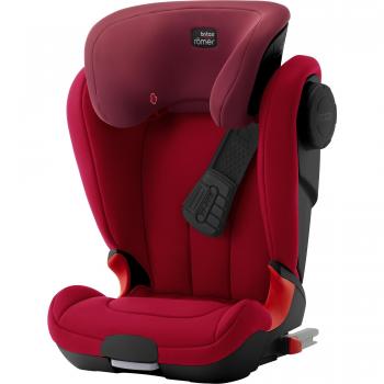 Britax Römer Kidfix XP SICT Black Series, Silla de coche grupo 2/3 Isofix, Rojo Fuego
