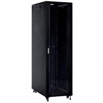 WP Armario Rack Independiente 42U Negro - Estante Desmontable 19 600X600