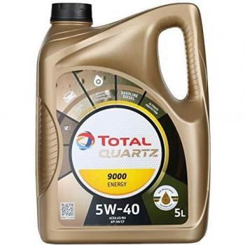 Total Aceite DE Motor Quartz 9000 Energy 5W40 5 litros