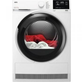 Secadora AEG Serie 7000 TR7HG8C de Bomba de Calor, Carga Frontal, 8 kg, Clase A+++, Blanco, Profundidad 66 cm