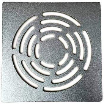 Rejilla de acero inoxidable 100x100 para desagüe de suelo TURBOSOL NICOLL