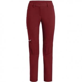 Pantalón largo Salewa Puez Orval 2 Durastrech granate mujer