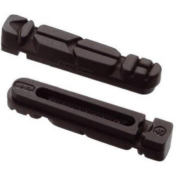 BBB - Zapatas de freno de recambio para Road TechStop, color negro, Cuarto set