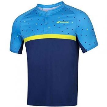 Babolat Compete Polo Men, Hombre, Malibu Blue/Estate Blue, M