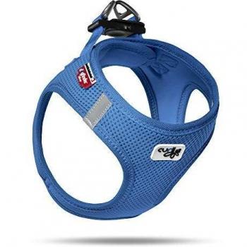 Curli Vest Arnés Air-Mesh, Azul, S